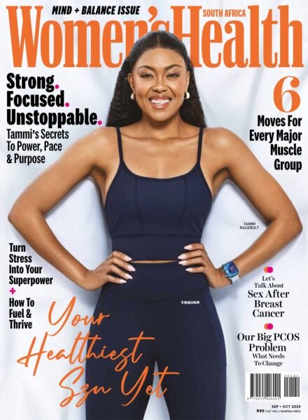 Women’s Health South Africa – September-October 2025 Cover