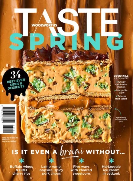 Woolworths Taste – Spring 2025 Cover