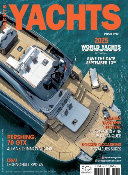 Yachts France – Septembre-Octobre-Novembre 2025 Cover