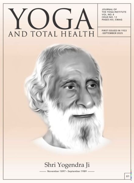 Yoga and Total Health – September 2025 Cover