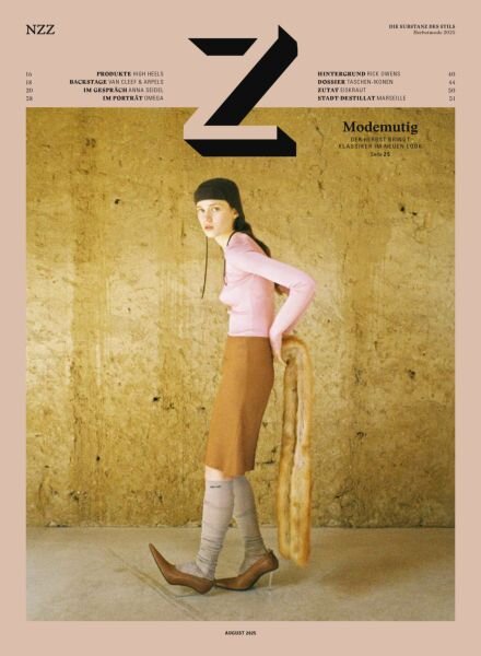 Z – die Substanz des Stils – Herbstmode 2025 Cover