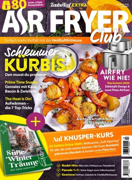 ZauberTopf Extra Air Fryer – Ausgabe 4 2025 Cover