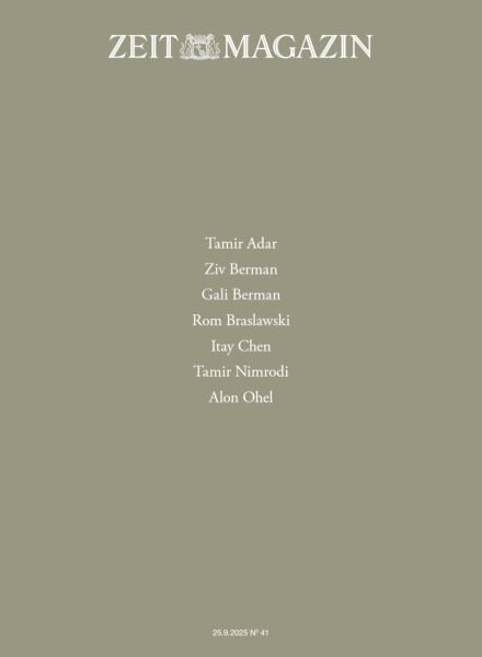 Zeit Magazin – 25 September 2025 Cover