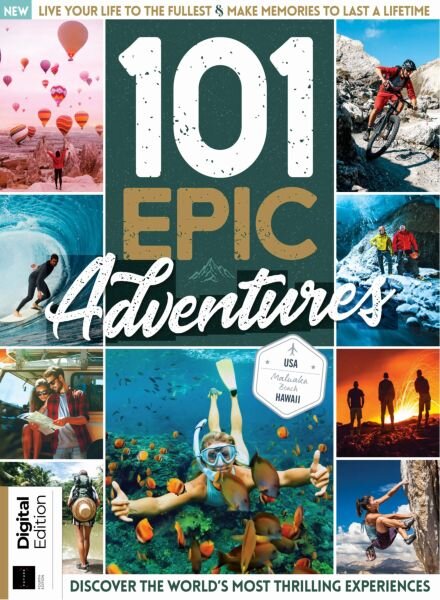 101 Epic Adventures – 4th Edition – October 2025 Cover