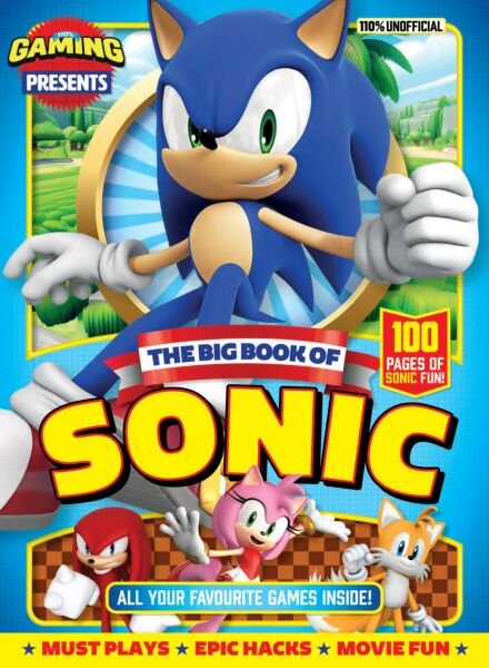 110% Gaming Presents – The Big Book of Sonic – September 2025 Cover