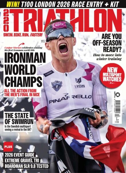 220 Triathlon UK – December 2025 Cover