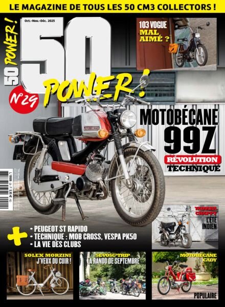 50 Power – Octobre-Decembre 2025 Cover