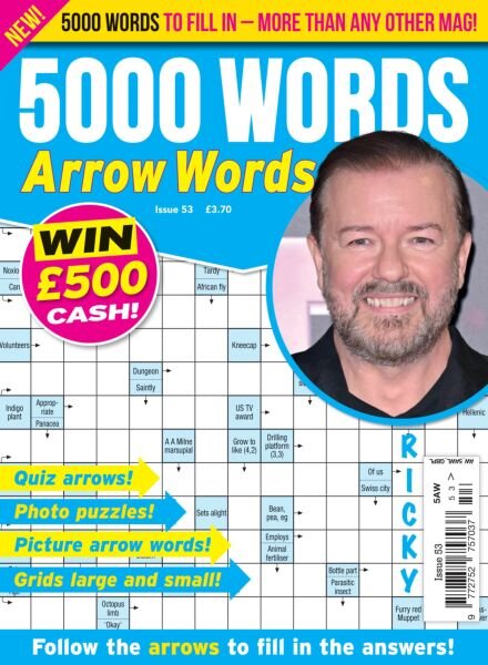 5000 Words Arrow words – October 2025 Cover
