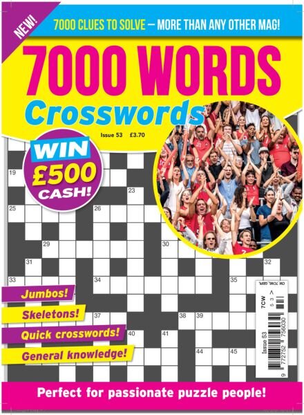 7000 Words Crosswords – October 2025 Cover