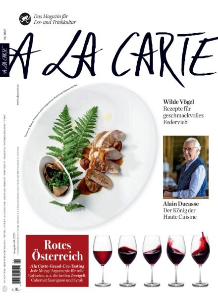A la Carte Austria – Oktober 2025 Cover