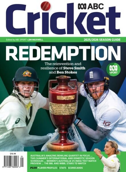 ABC Cricket Magazine – 2025-2026 Season Guide Cover