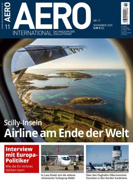 Aero International – November 2025 Cover