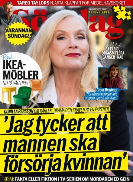 Aftonbladet Sondag – 26 Oktober 2025 Cover