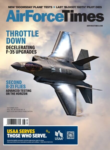 Air Force Times – October 2025 Cover