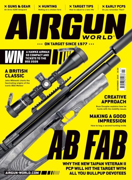 Airgun World – November 2025 Cover