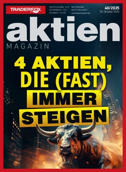 Aktien Magazin – 20 Oktober 2025 Cover