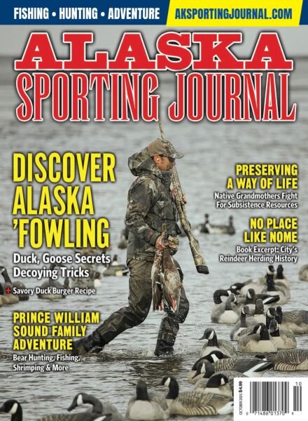 Alaska Sporting Journal – October 2025 Cover