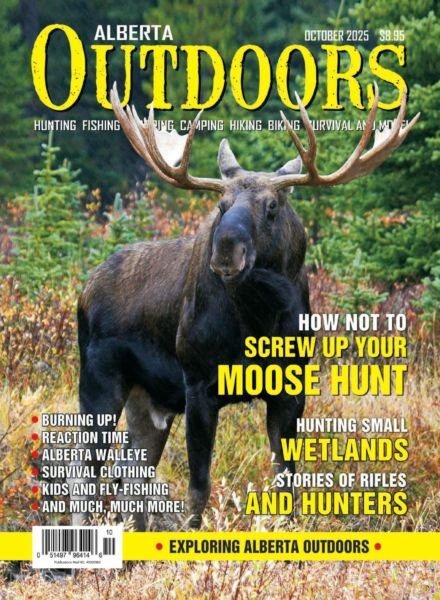Alberta Outdoors – October 2025 Cover
