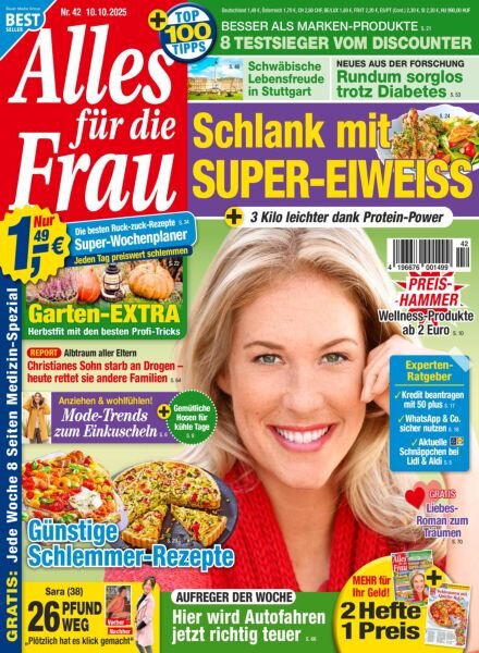 Alles fur die Frau – 10 Oktober 2025 Cover
