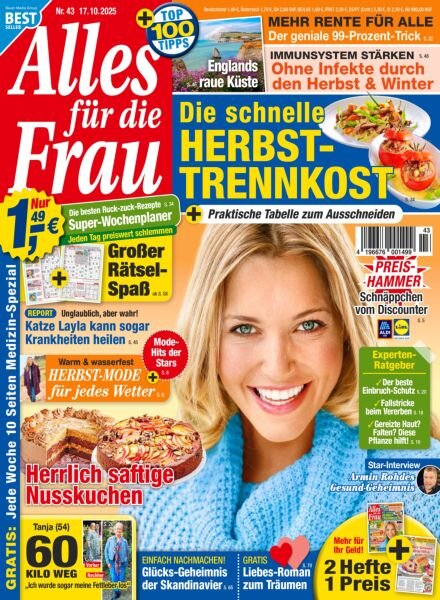Alles fur die Frau – 17 Oktober 2025 Cover