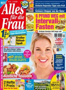 Alles fur die Frau – 2 Oktober 2025