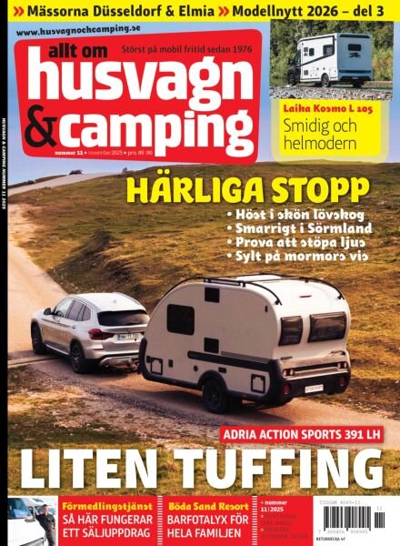 Allt om Husvagn & Camping – Oktober 2025 Cover