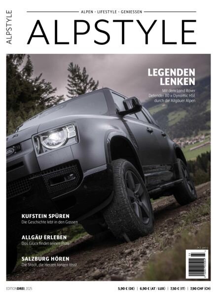 Alpstyle – Oktober 2025 Cover