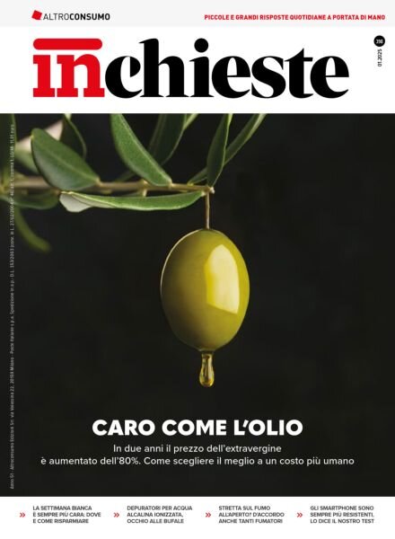 Altroconsumo Inchieste – Gennaio 2025 Cover