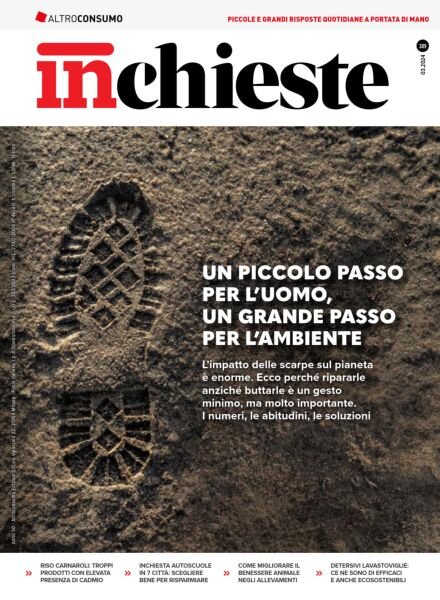 Altroconsumo Inchieste – Marzo 2024 Cover