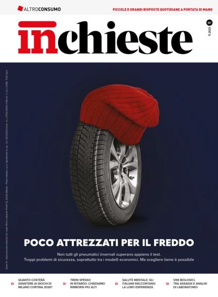 Altroconsumo Inchieste – Novembre 2025 Cover