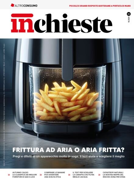 Altroconsumo Inchieste – Ottobre 2024 Cover