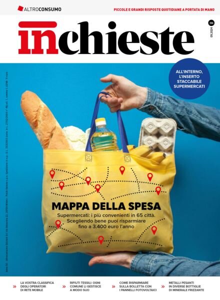 Altroconsumo Inchieste – Settembre 2024 Cover