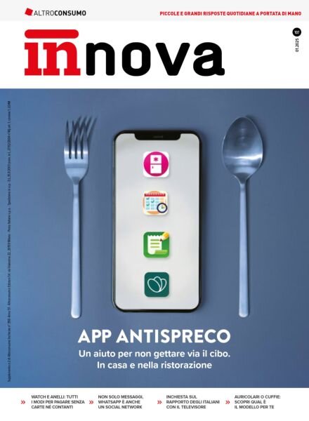 Altroconsumo Innova – Gennaio 2025 Cover