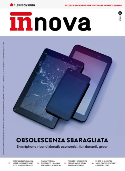 Altroconsumo Innova – Luglio 2025 Cover