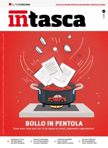 Altroconsumo InTasca – Marzo 2025 Cover