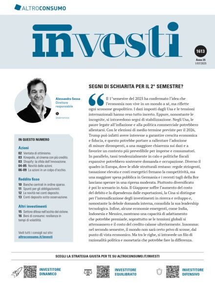 Altroconsumo Investi – 1 Luglio 2025 Cover