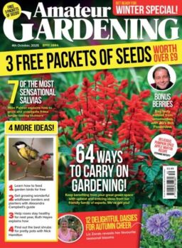 Amateur Gardening – 4 October 2025