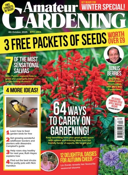 Amateur Gardening – 4 October 2025 Cover