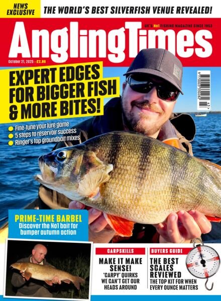 Angling Times – 21 October 2025 Cover