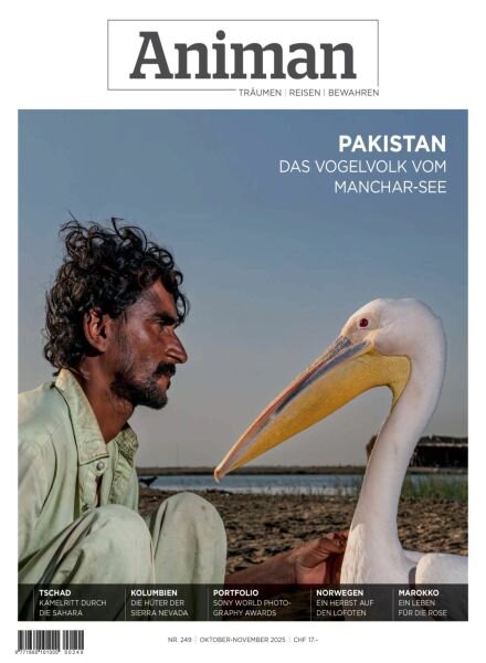Animan Deutsche Ausgabe – Oktober-November 2025 Cover