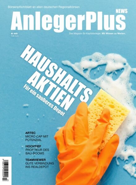 AnlegerPlus News – Oktober 2025 Cover