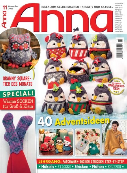 Anna Germany – November 2025 Cover