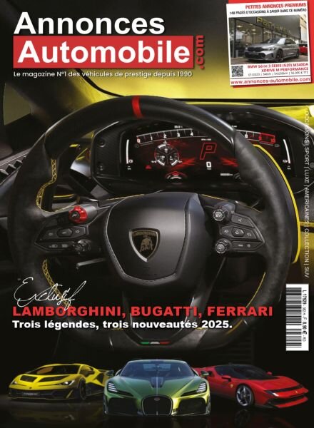 Annonces Automobile – N 382 2025 Cover