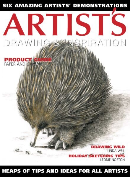 Artists Drawing & Inspiration – Issue 59 2025 Cover