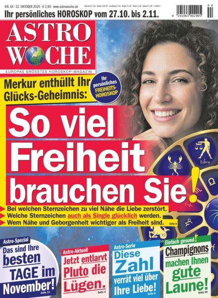 Astrowoche – 22 Oktober 2025 Cover
