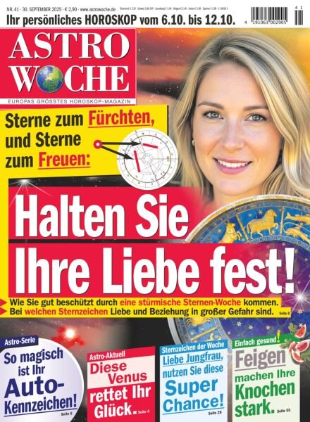 Astrowoche – 30 September 2025 Cover