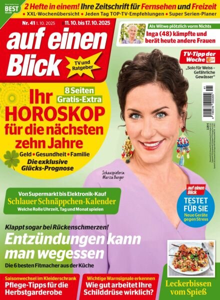 Auf Einen Blick – 1 Oktober 2025 Cover