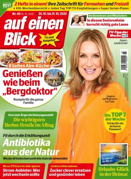 Auf Einen Blick – 16 Oktober 2025 Cover