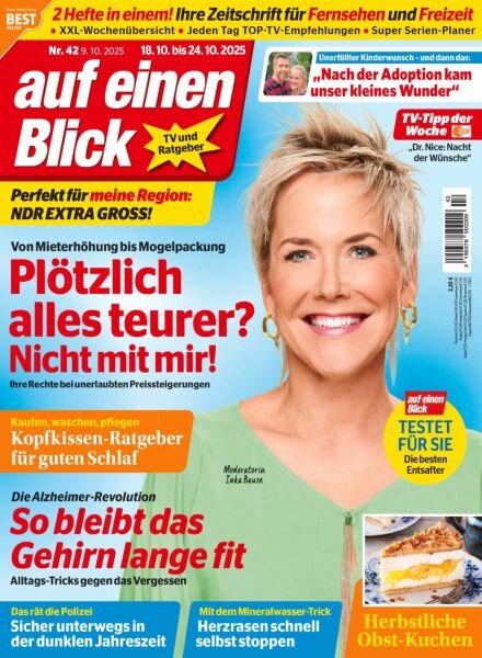Auf Einen Blick – 9 Oktober 2025 Cover