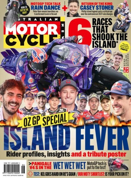 Australian Motorcycle News – 16 October 2025 Cover